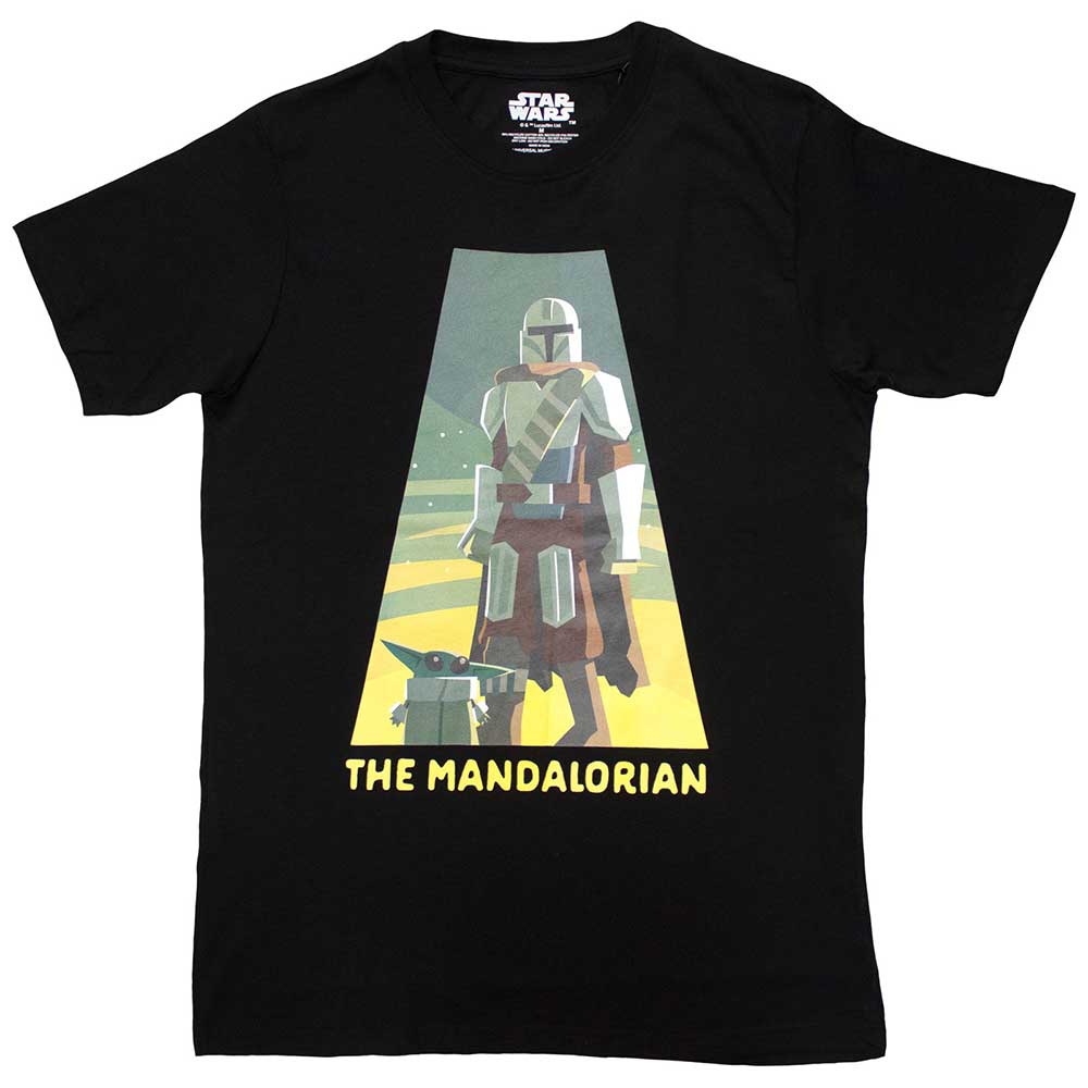 Star Wars Unisex T-Shirt: The Mandalorian Spotlight (Medium)