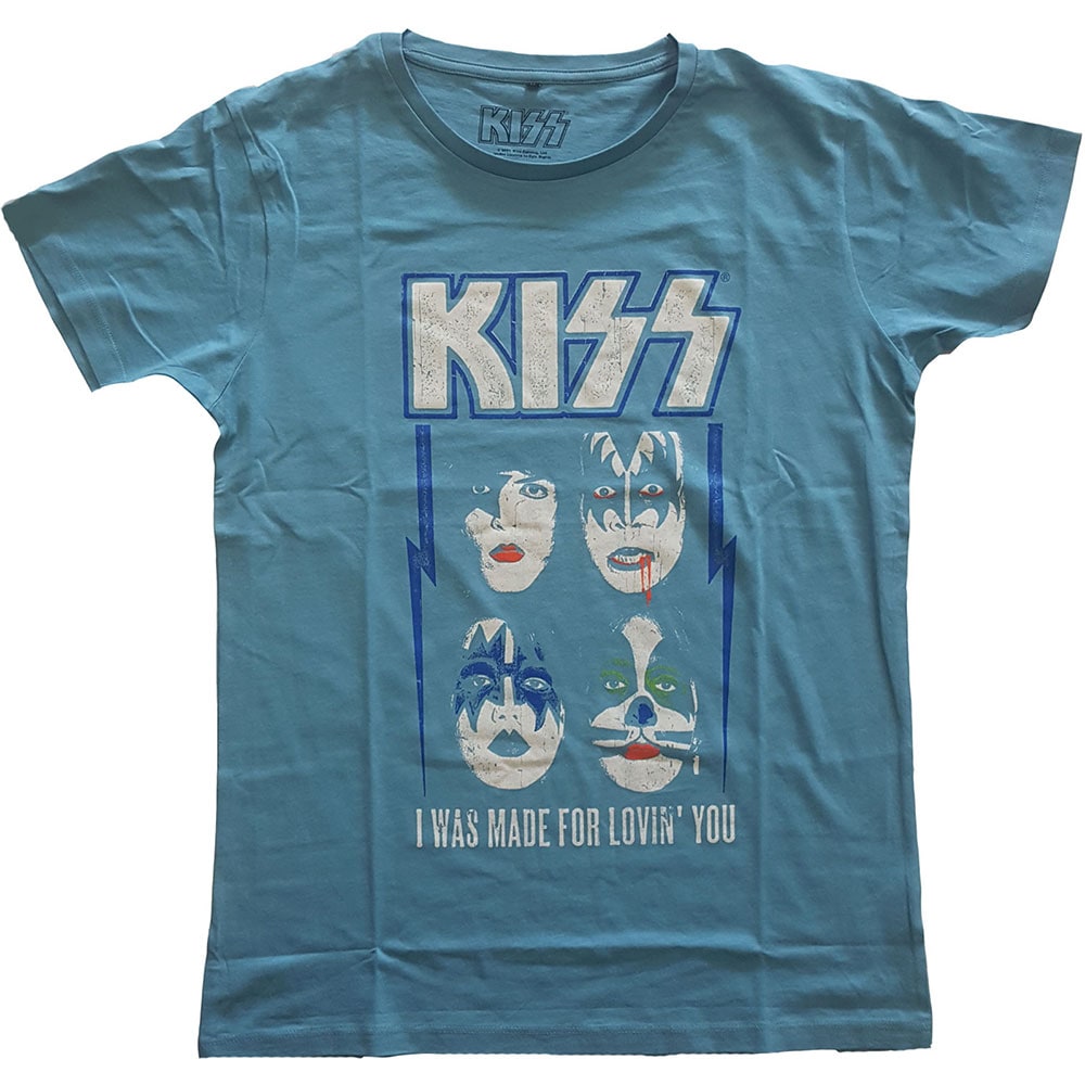 KISS Unisex T-Shirt: Made For Lovin' You (X-Small)