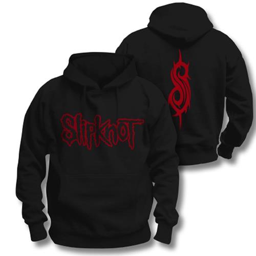 Slipknot Unisex Pullover Hoodie: Logo (Back Print) (X-Large)