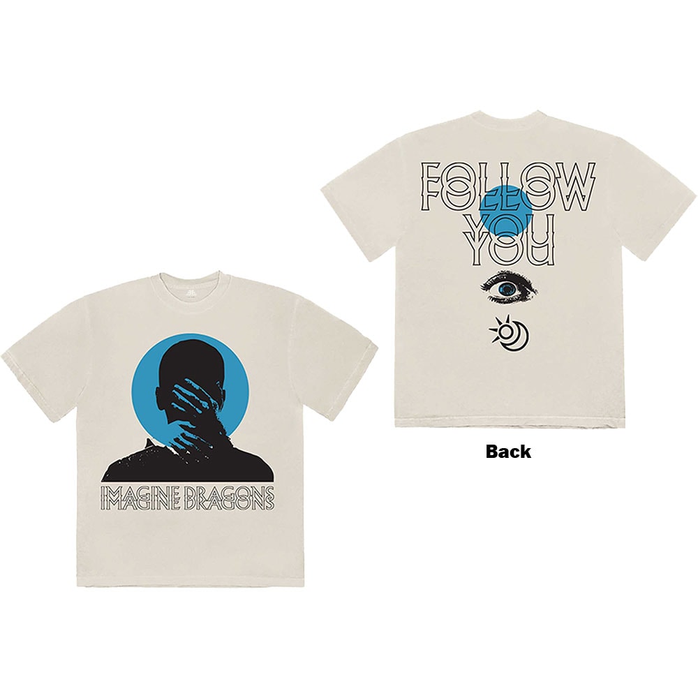 Imagine Dragons Unisex T-Shirt: Follow You (Back Print) (X-Large)