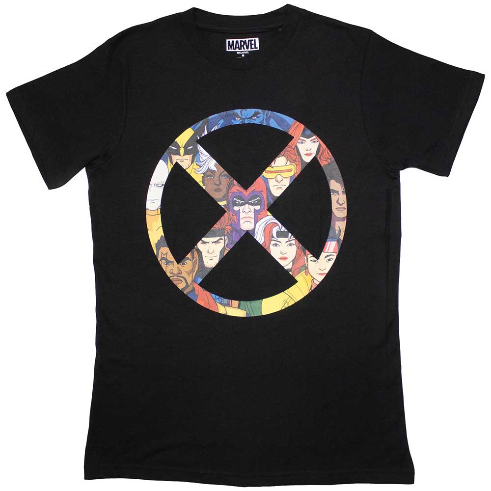 Marvel Comics Unisex T-Shirt: X-Men '97 X Badge (Small)