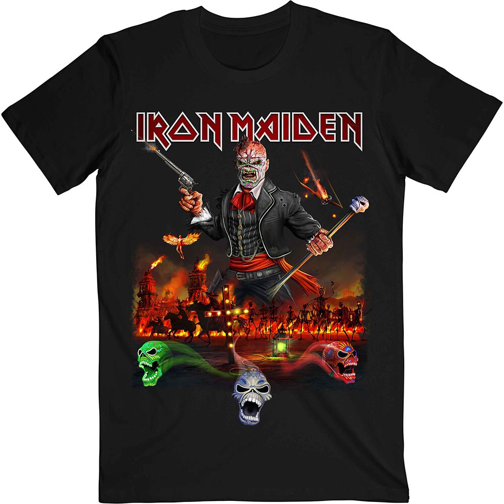 Iron Maiden Unisex T-Shirt: Legacy of the Beast Live Album (Small)