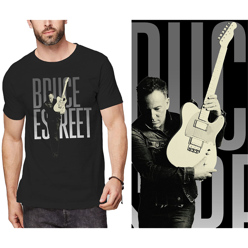 Bruce Springsteen Unisex T-Shirt: Estreet (Large)