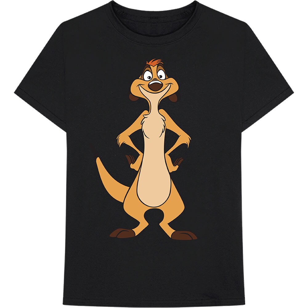 Disney Unisex T-Shirt: Lion King - Timon Stand (Large)
