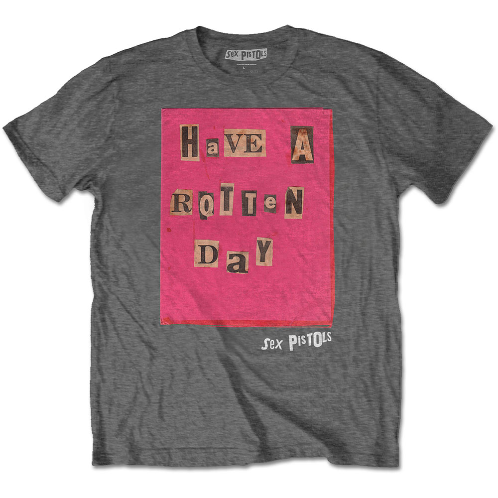 The Sex Pistols Unisex T-Shirt: Rotten Day (Large)