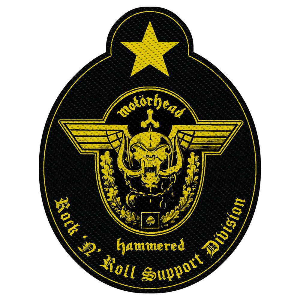 Motorhead Standard Patch: Support Division Cut-Out (Loose) - 2