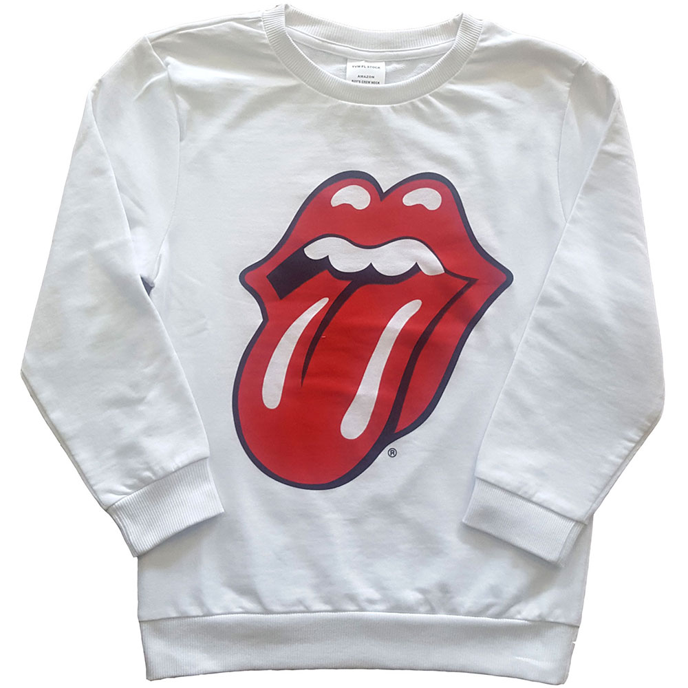 The Rolling Stones Kids Sweatshirt: Classic Tongue (7-8 Years)