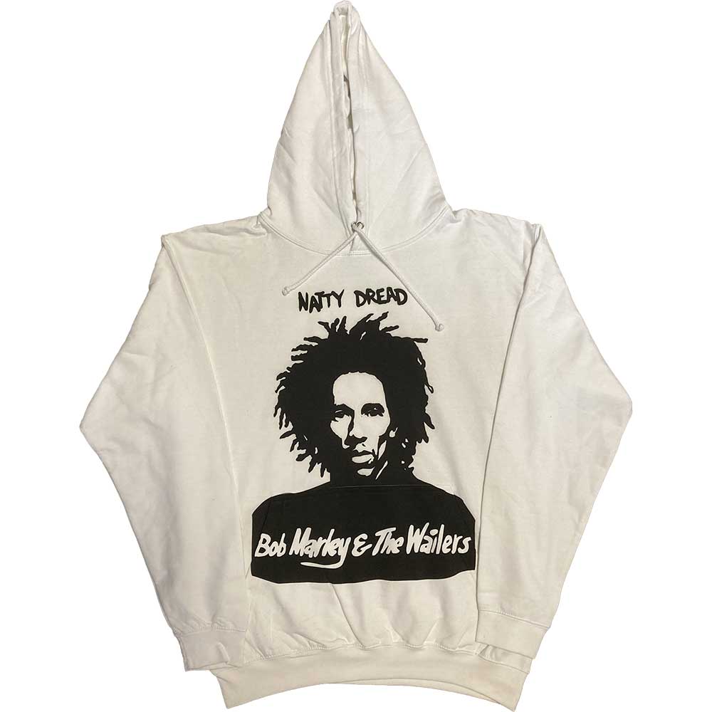 Bob Marley Unisex Pullover Hoodie: Natty Dread (Large)