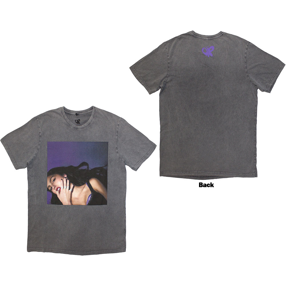 Olivia Rodrigo Unisex T-Shirt: Guts Album Cover (Back Print & Wash Collection) (XX-Large)