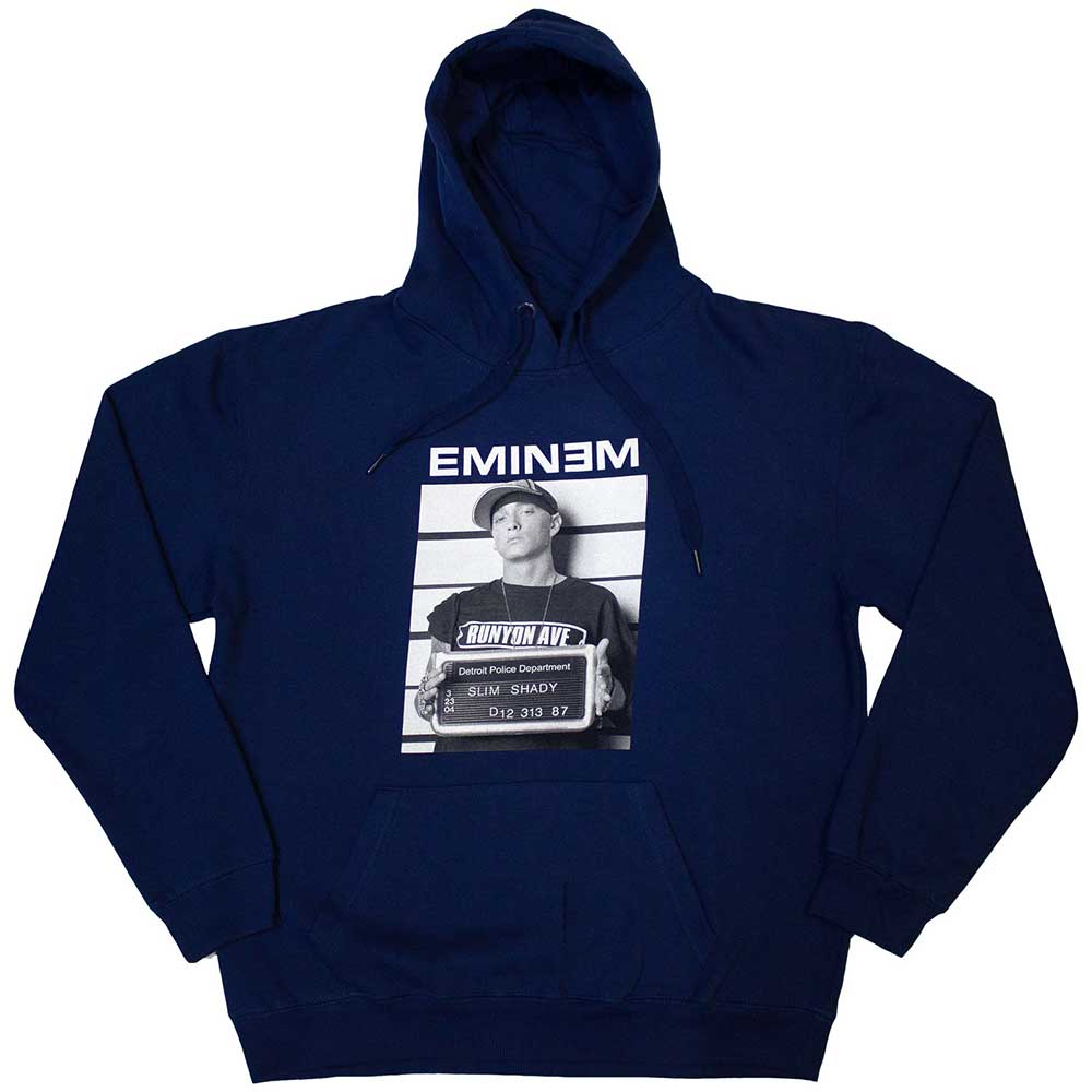 Eminem Unisex Pullover Hoodie: Arrest (Medium)