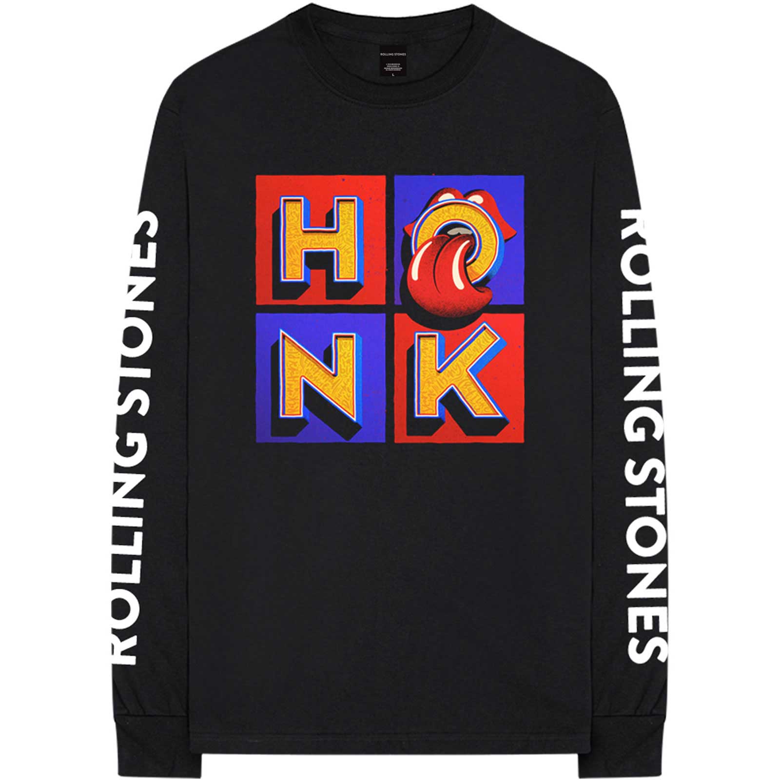 The Rolling Stones Unisex Sweatshirt: Honk Album/Sleeves (Sleeve Print) (Small) - 2