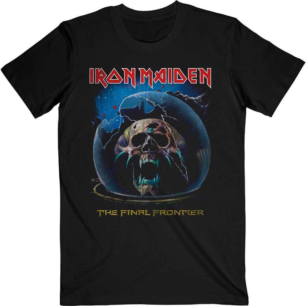 Iron Maiden Unisex T-Shirt: Astro Dead V.1. (Large)