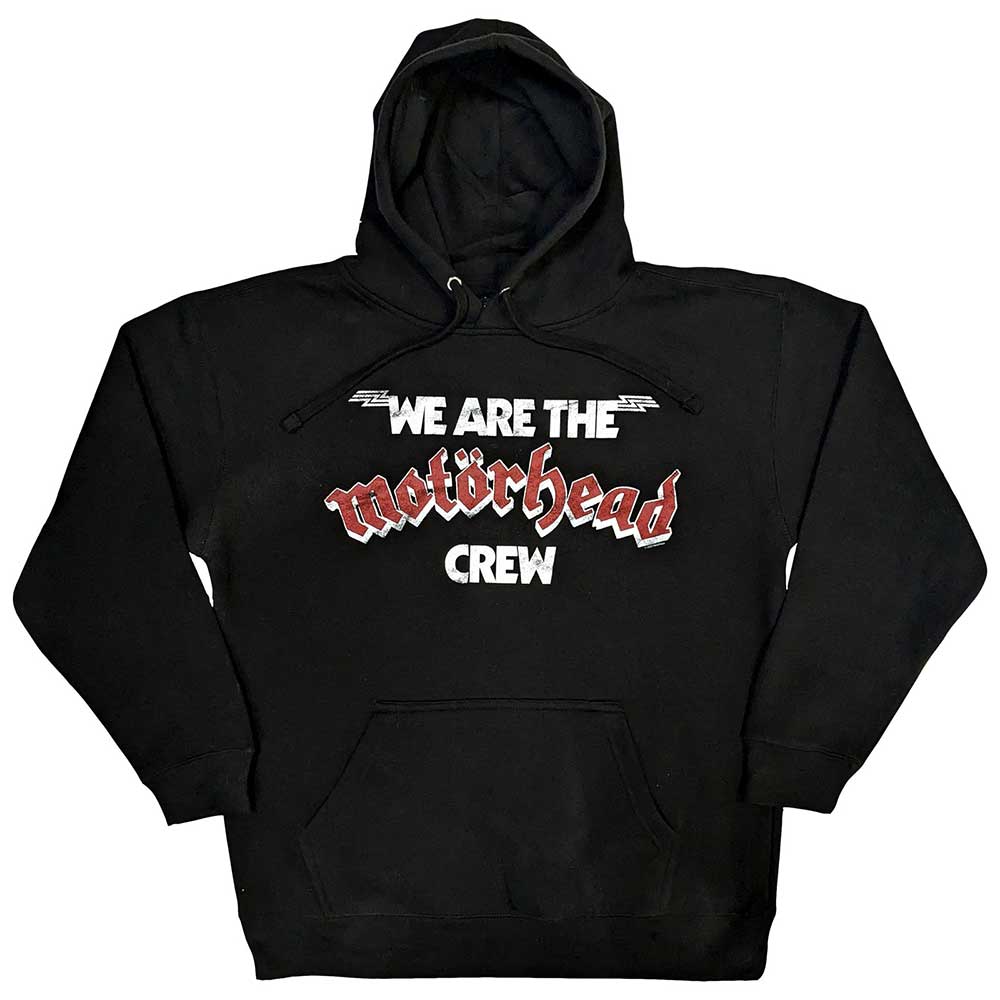 Motorhead Unisex Pullover Hoodie: Crew (Small)