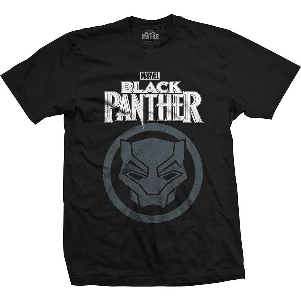 Marvel Comics Unisex T-Shirt: Black Panther Big Icon (Small) - 2
