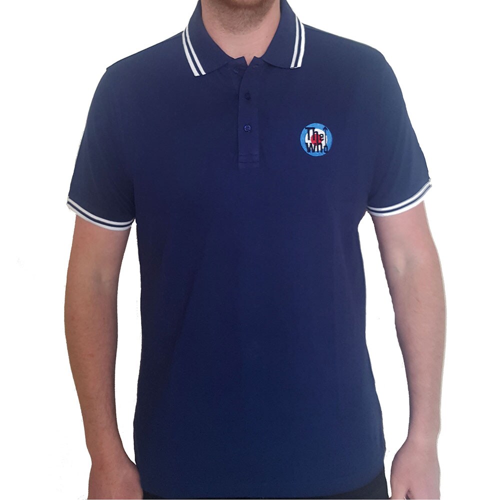 The Who Unisex Polo Shirt: Target Logo (Small)