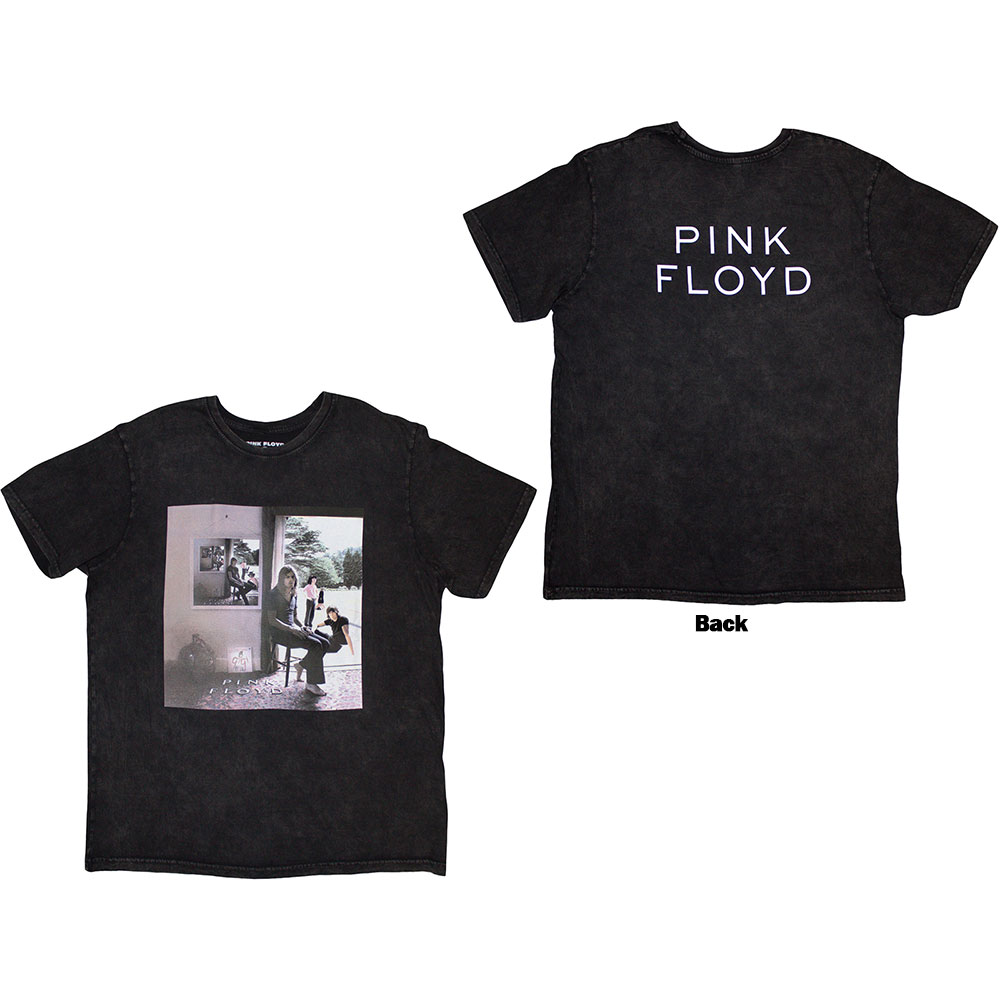 Pink Floyd Unisex Stone Wash T-Shirt: Ummagumma (Back Print) (Small)