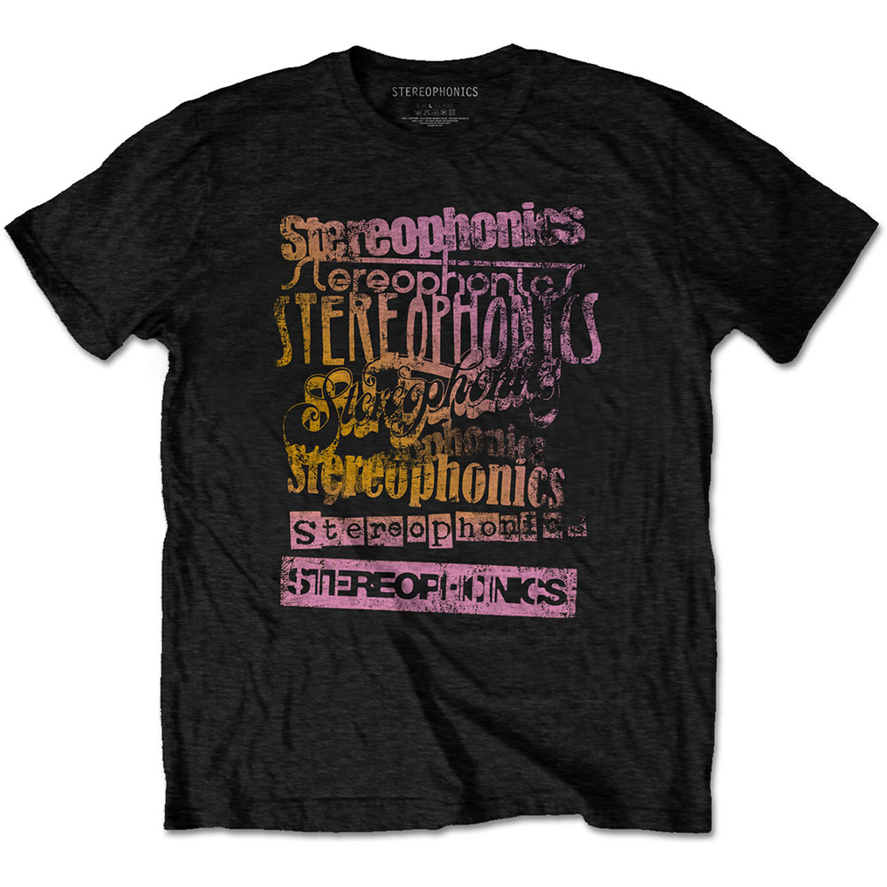 Stereophonics Unisex T-Shirt: Logos (Small)