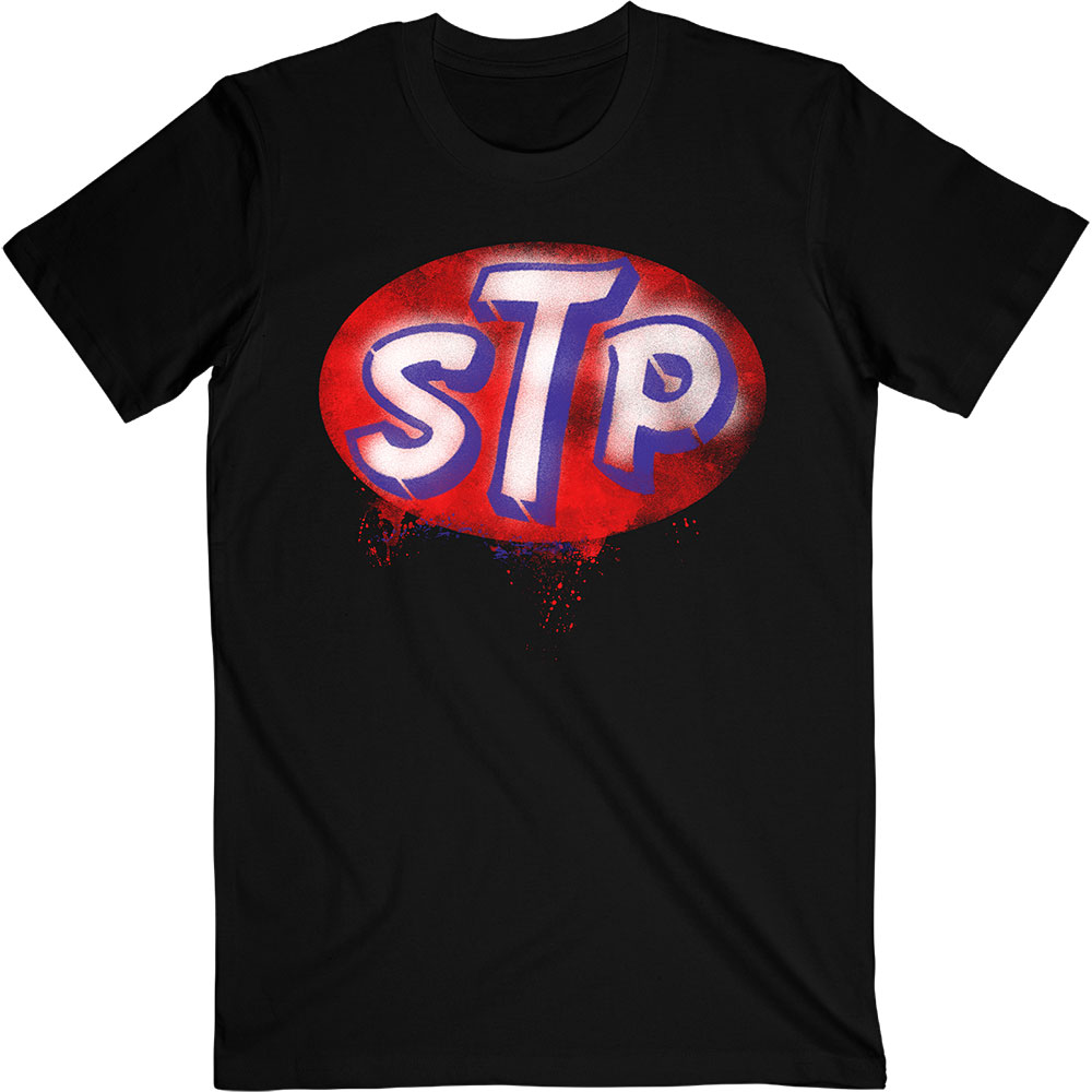 Stone Temple Pilots Unisex T-Shirt: Red Logo (Large)