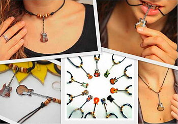 Necklace: Jaco Pastorius