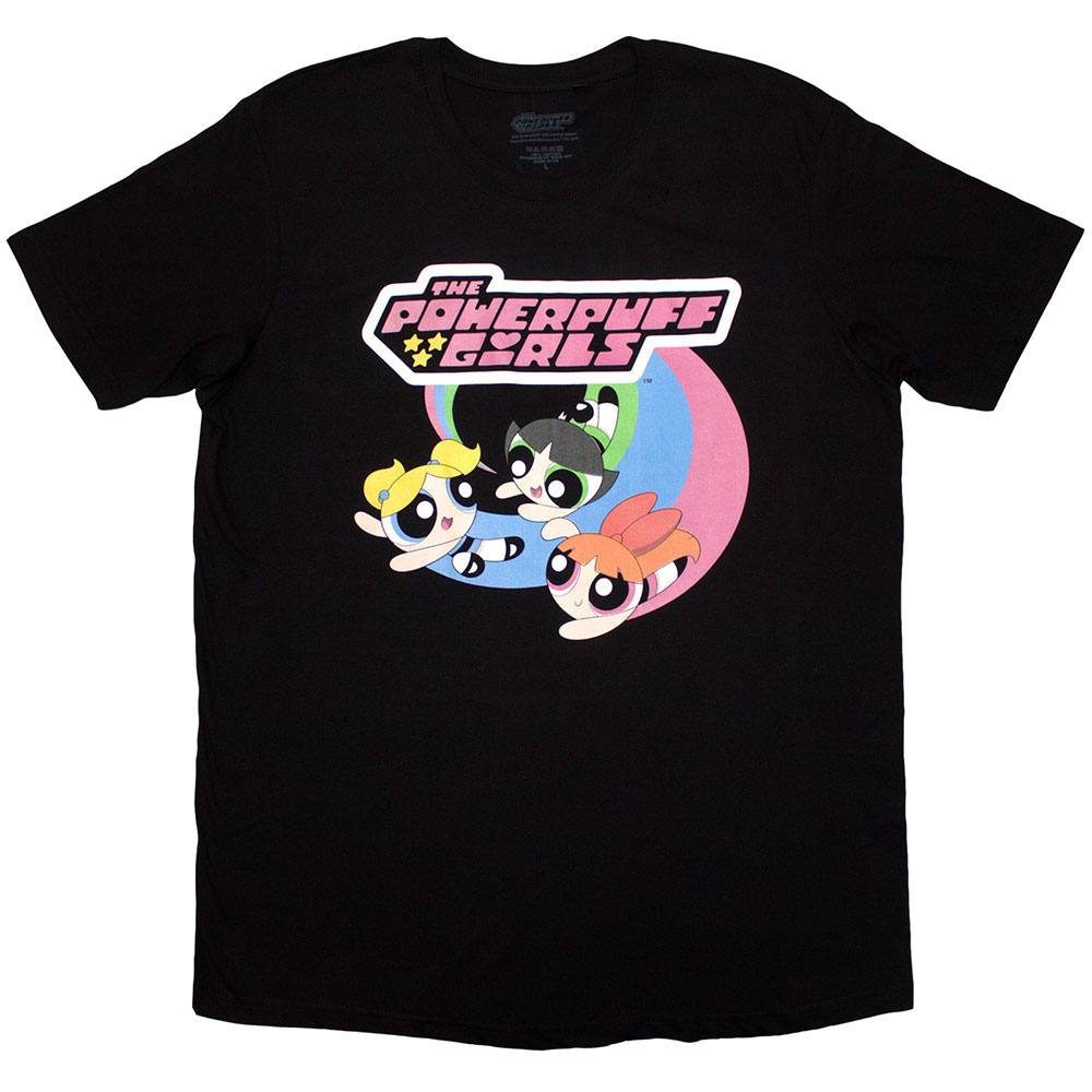 Cartoon Network Unisex T-Shirt: Trio Flying Logo (Small)