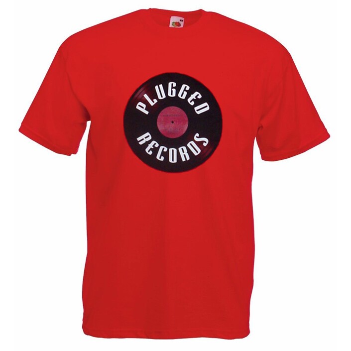 T-shirt: Plugged Records Logo (Small)