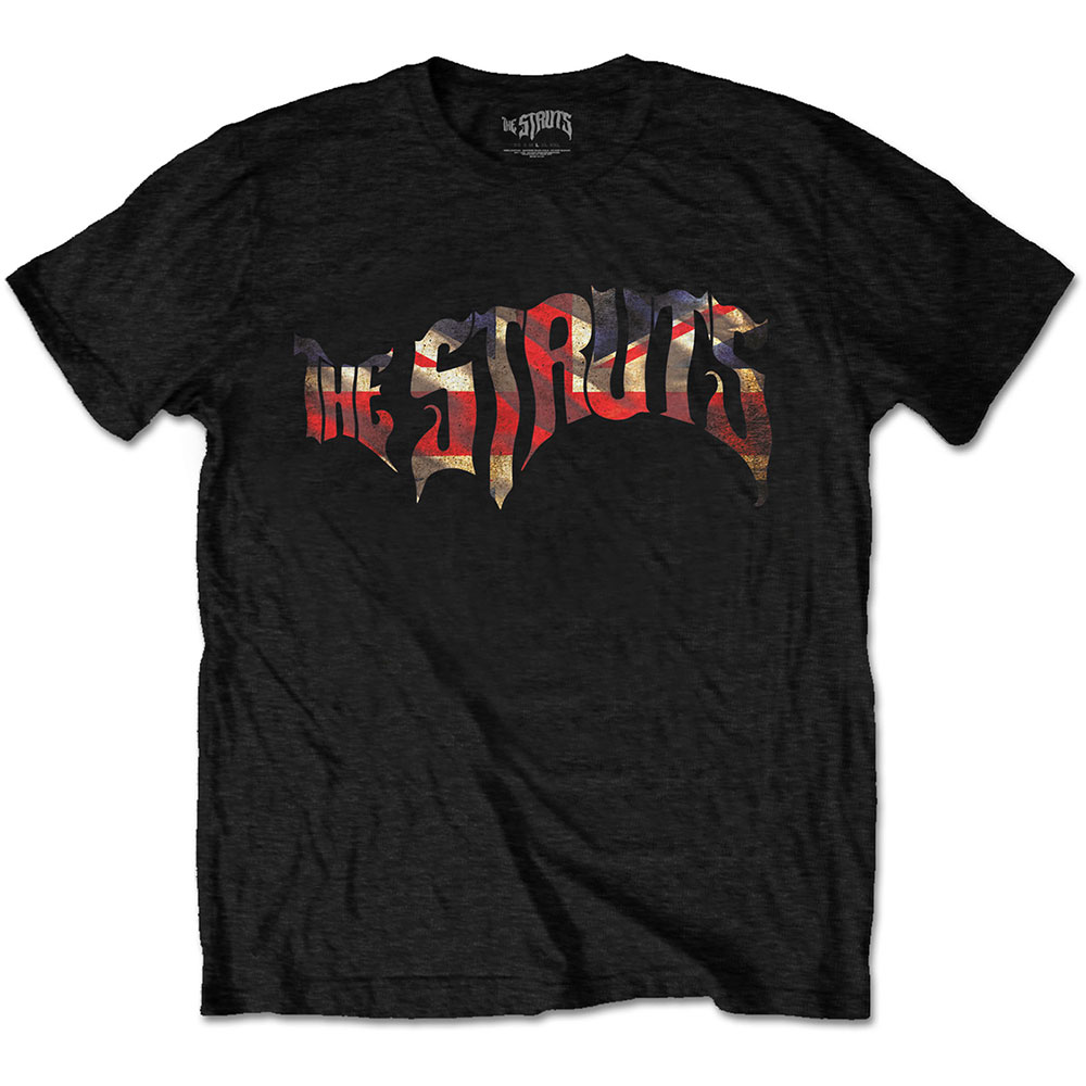 The Struts Unisex T-Shirt: Union Jack Logo (Medium)