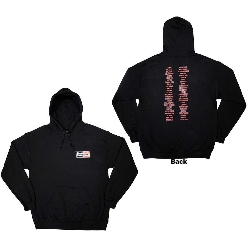 Bruce Springsteen Unisex Pullover Hoodie: Tour '23 Champion (Back Print & Ex-Tour) (XX-Large)