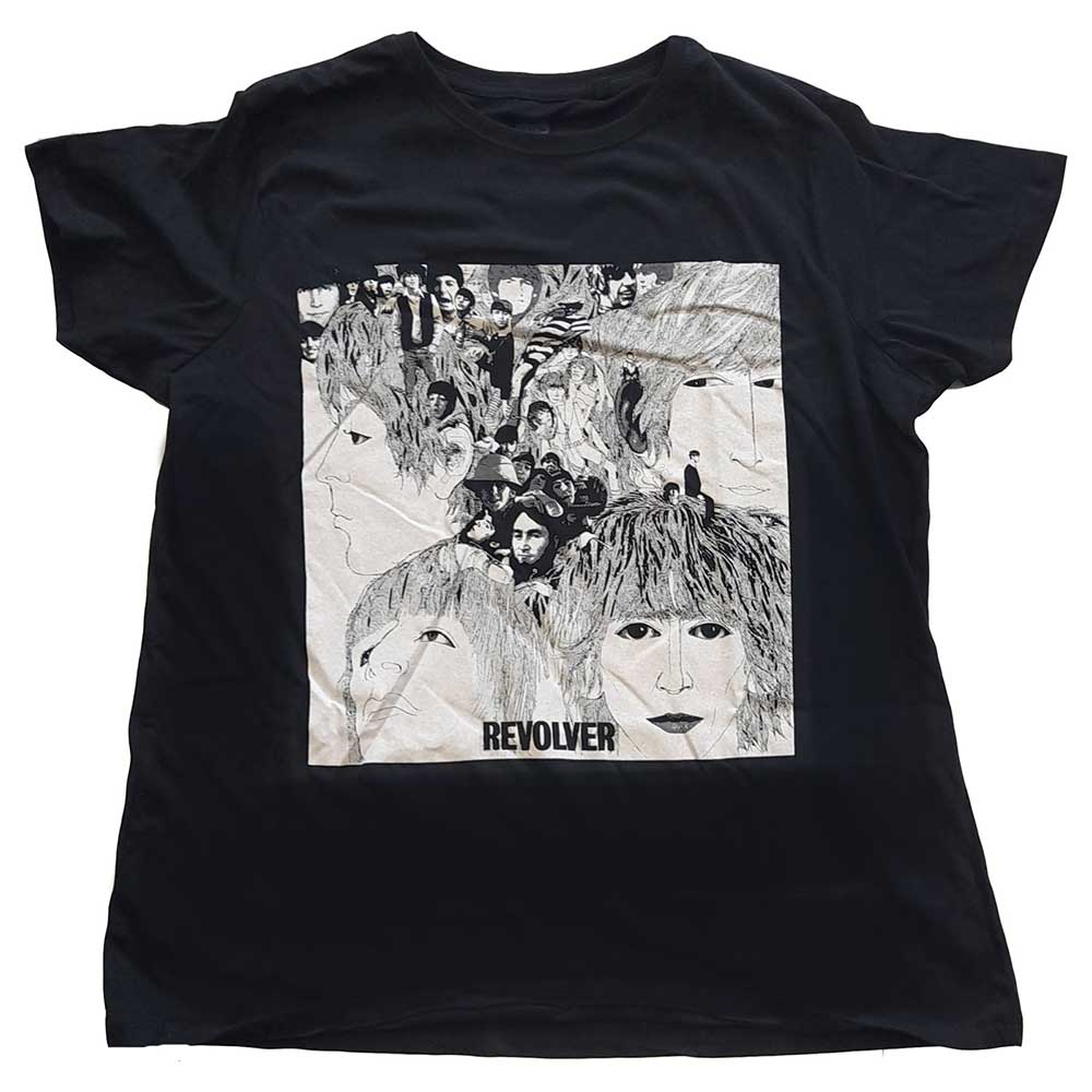 The Beatles Ladies T-Shirt: Revolver Album Cover (XX-Large)