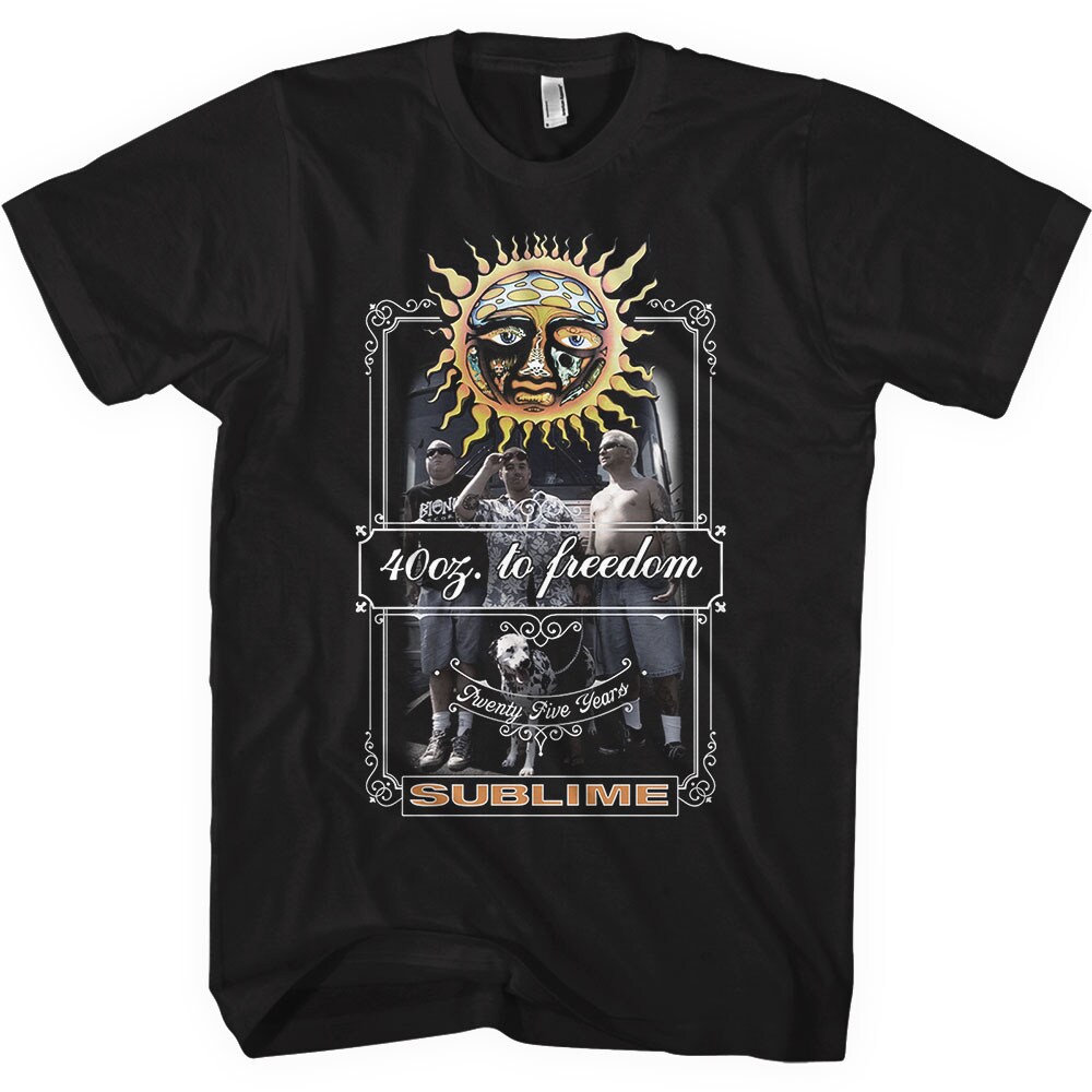 Sublime Unisex T-Shirt: 25 Years (Medium)
