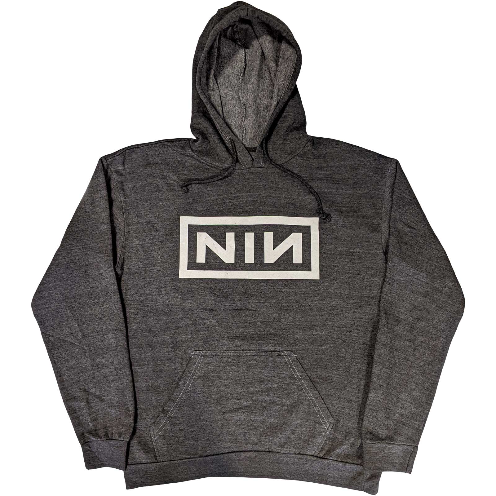 Nine Inch Nails Unisex Pullover Hoodie: Classic Logo (Small)