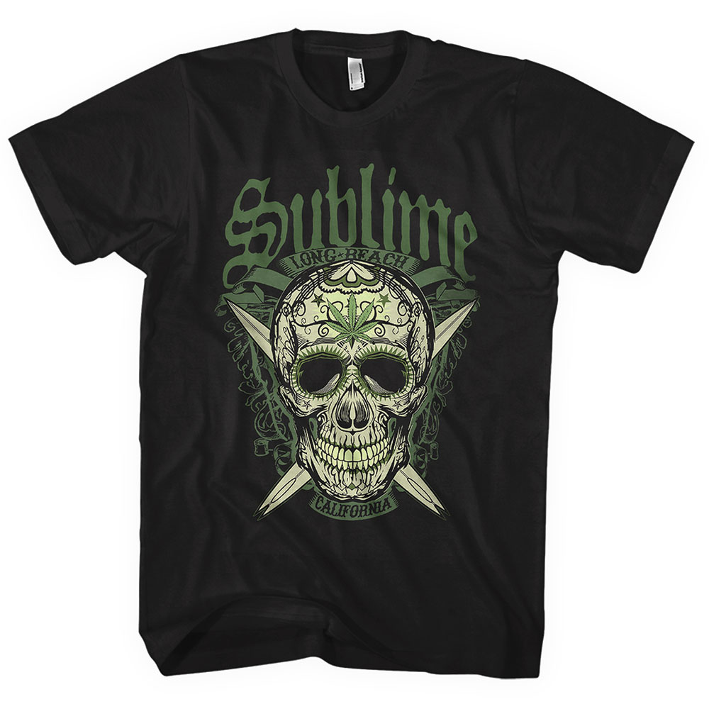 Sublime Unisex T-Shirt: Long Beach (Large)