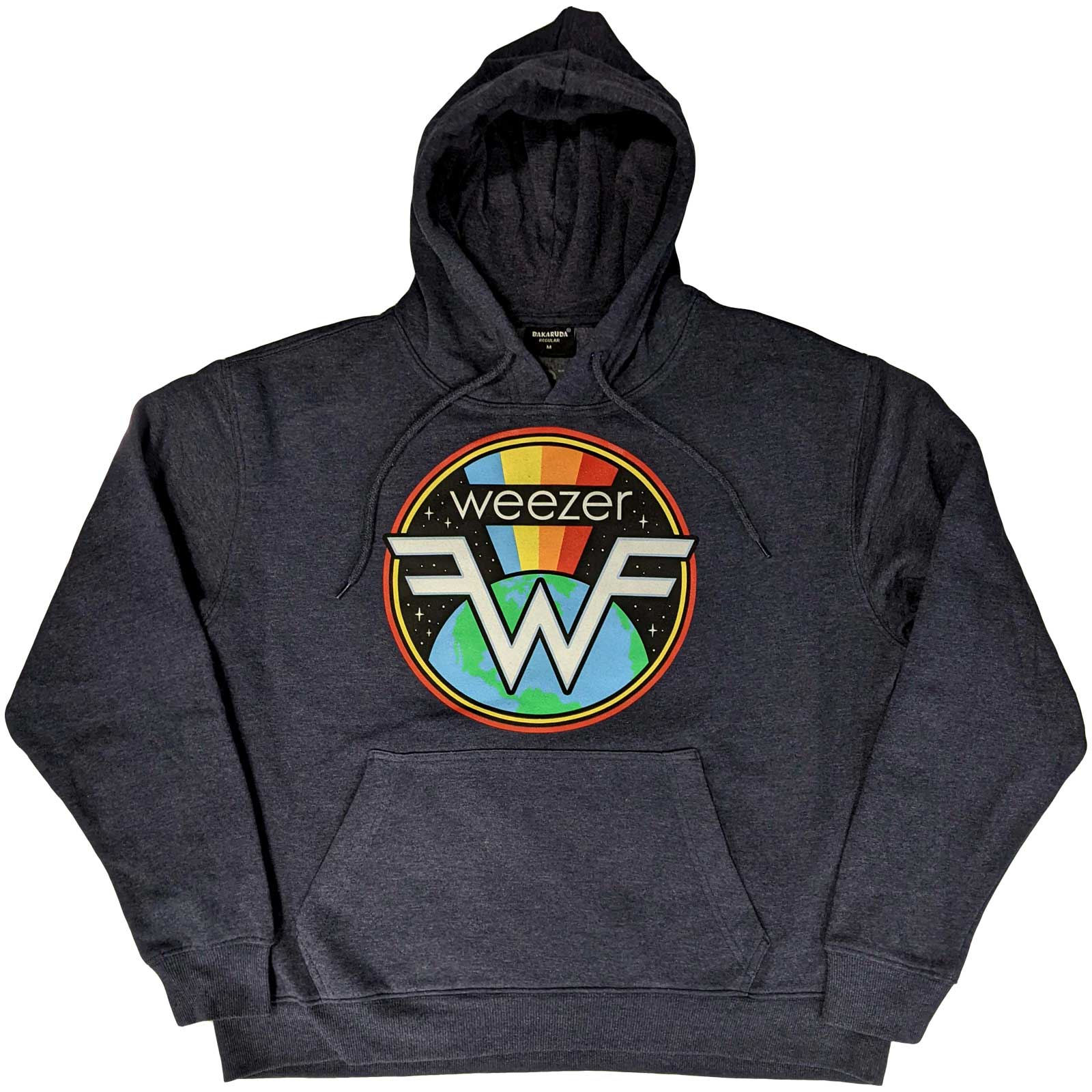 Weezer Unisex Pullover Hoodie: Symbol Logo (Medium)