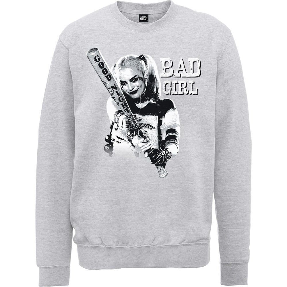 DC Comics Unisex Sweatshirt: Suicide Squad Bad Girl (Medium) - 2