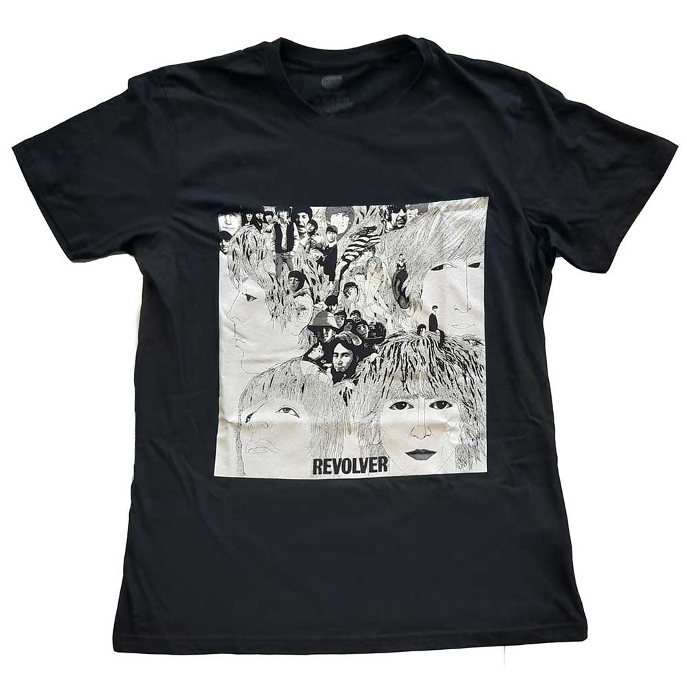The Beatles Unisex T-Shirt: Revolver Album Cover (Medium)