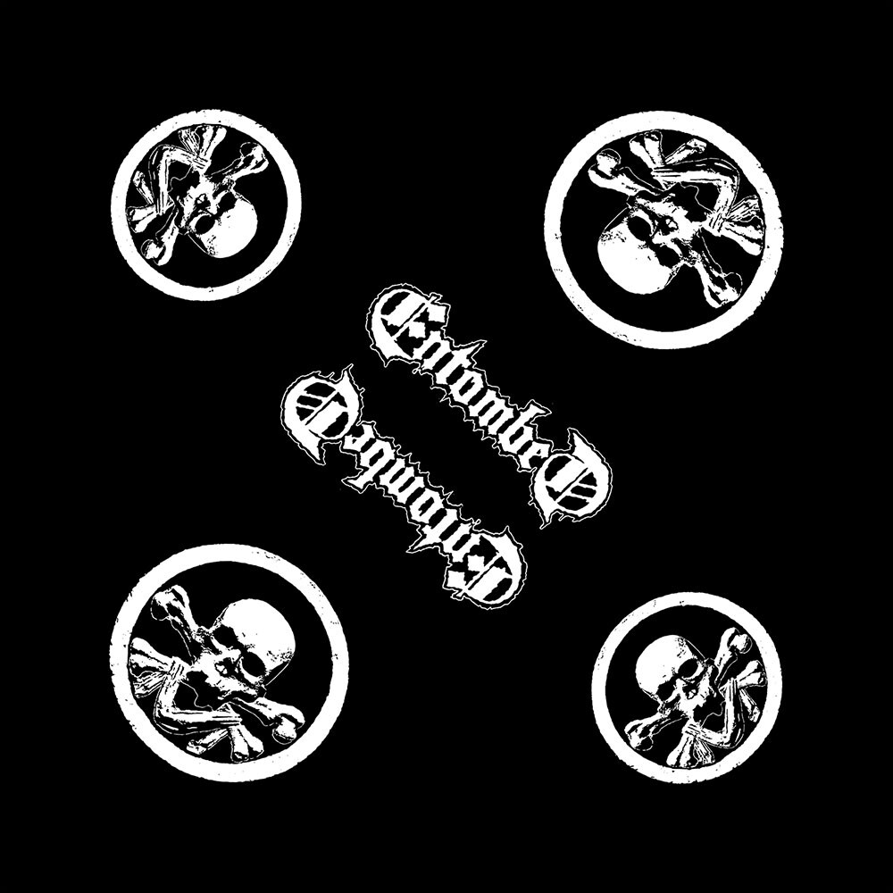 Entombed Unisex Bandana: Skull Logo