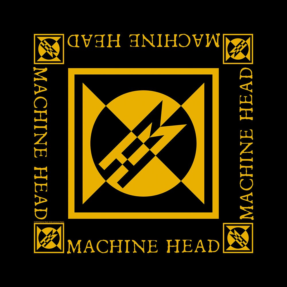 Machine Head Unisex Bandana: Diamond Logo