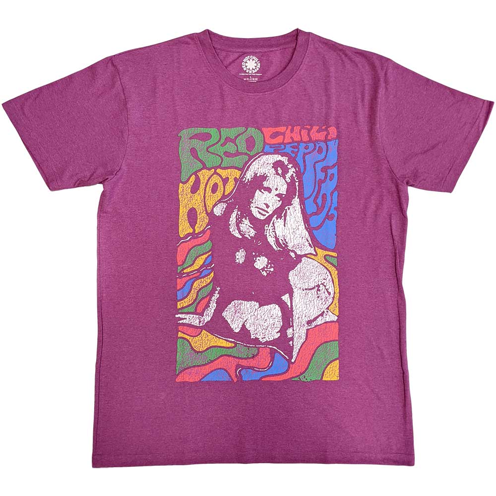 Red Hot Chili Peppers Unisex T-Shirt: Kneeling Girl (Medium)