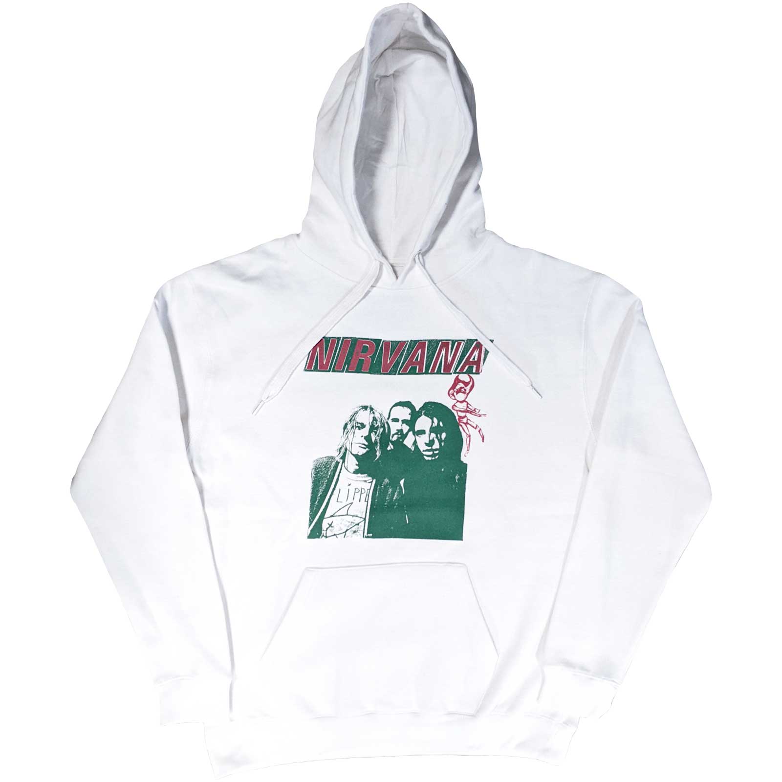 Nirvana Unisex Pullover Hoodie: Flipper (Large)