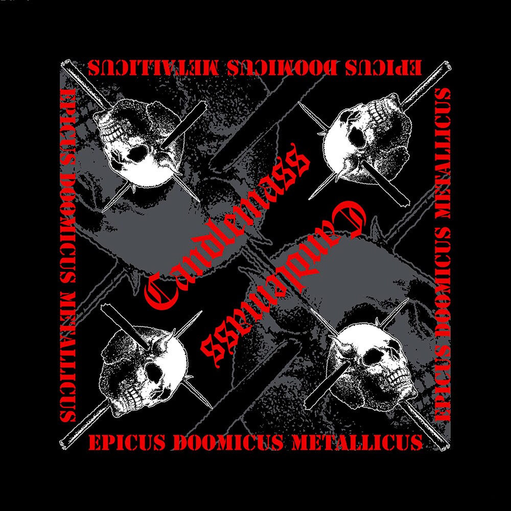 Candlemass Unisex Bandana: Epicus Doomicus Metallicus