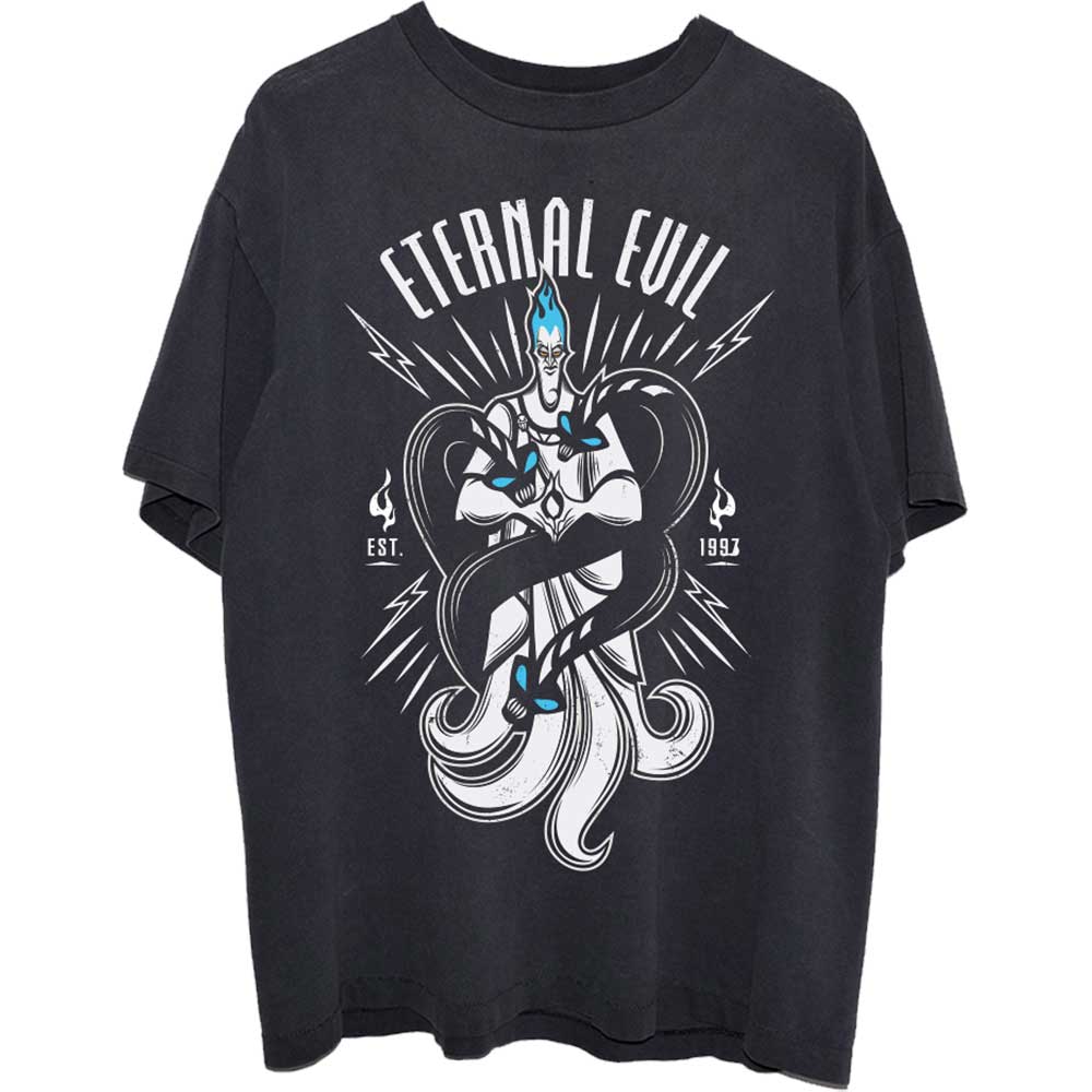 Disney Unisex T-Shirt: Hercules Hades Eternal Evil  (Medium)