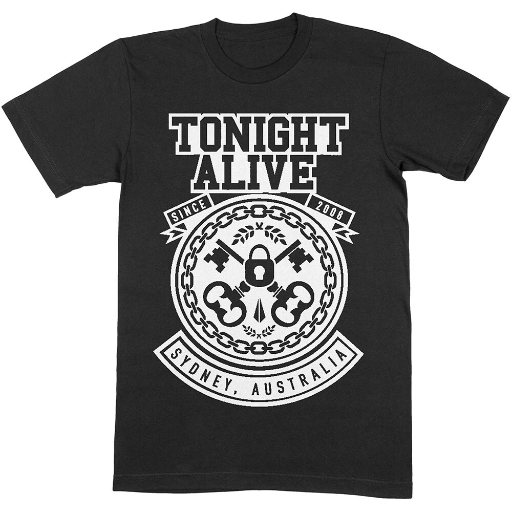 Tonight Alive Unisex T-Shirt: TA Keys (Medium)