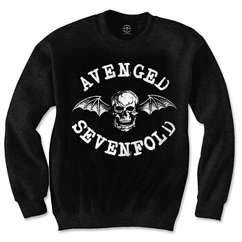 Avenged Sevenfold Unisex Sweatshirt: Death Bat (X-Large)