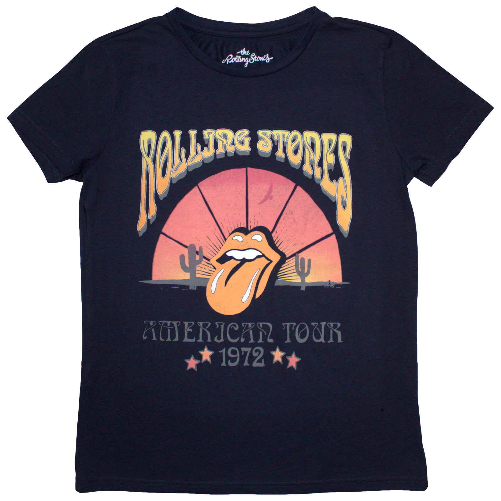The Rolling Stones Ladies T-Shirt: Desert '72 (Medium)