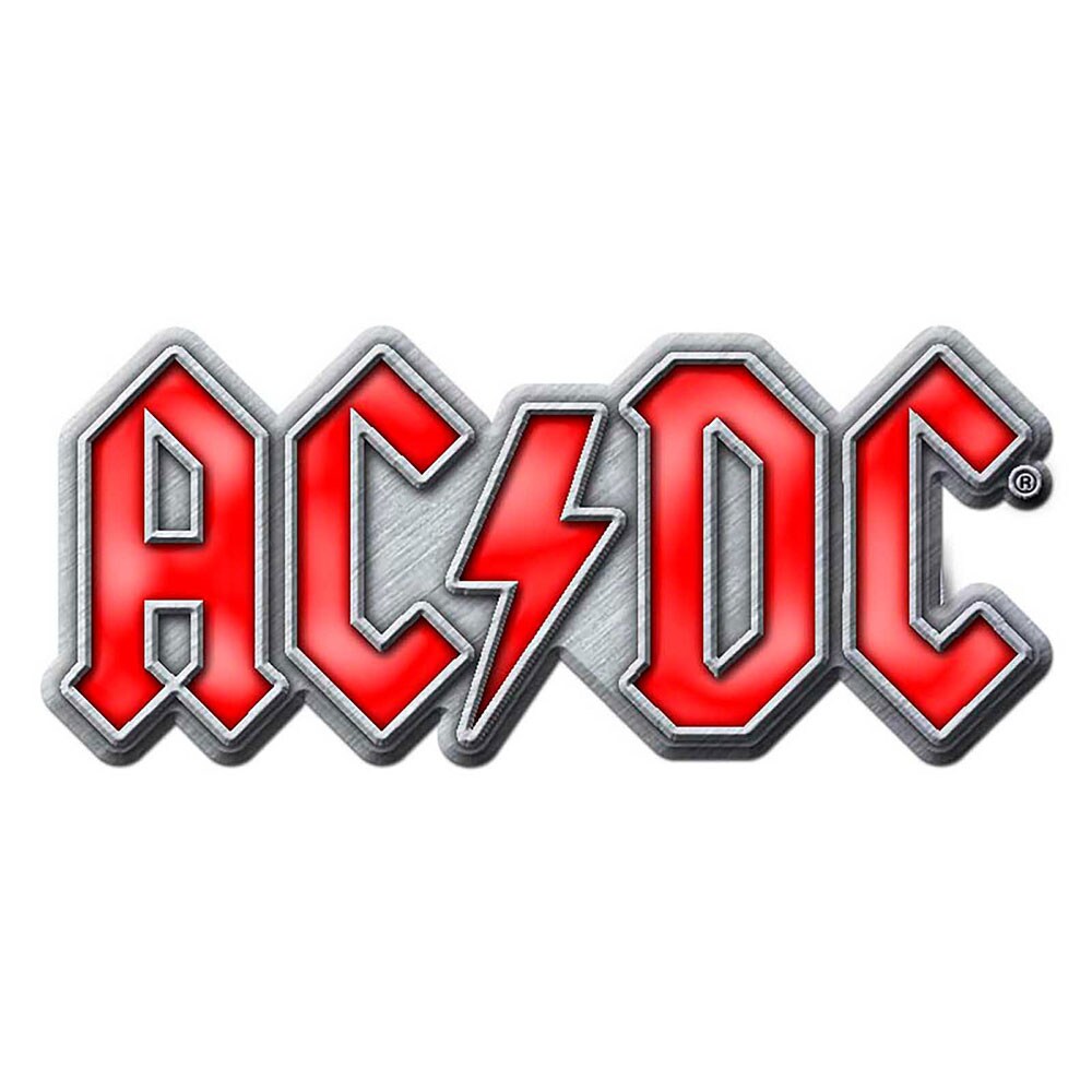 AC/DC Pin Badge: Red Logo - 2
