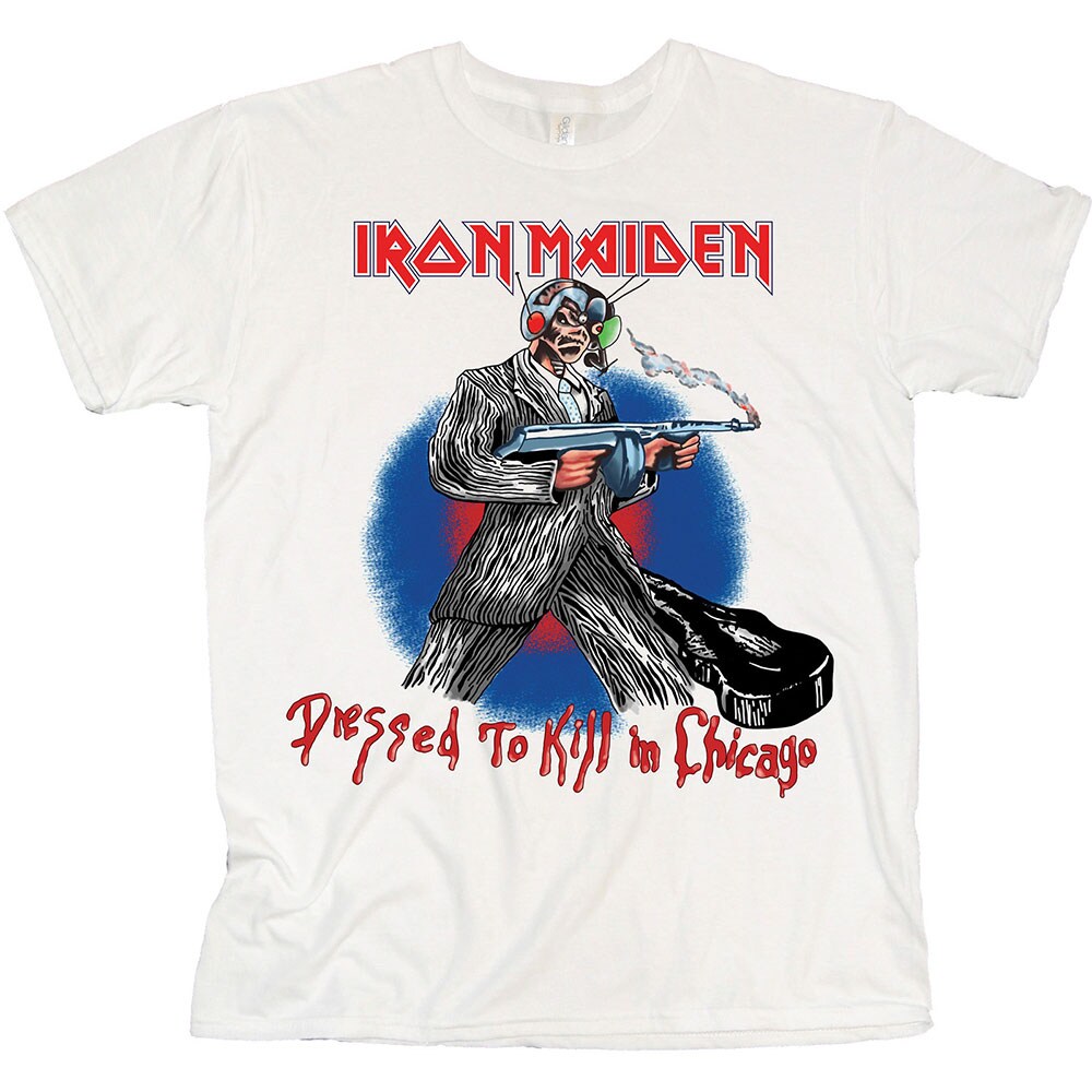 Iron Maiden Unisex T-Shirt: Chicago Mutants (Large)