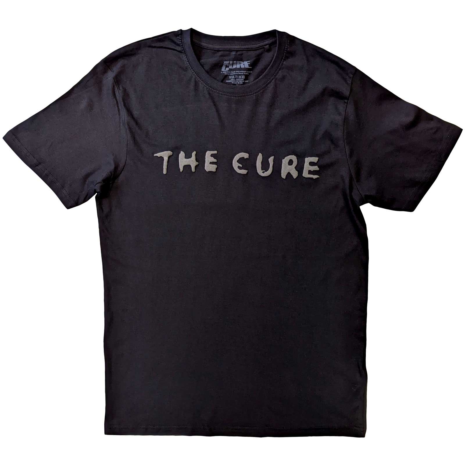 The Cure Unisex Hi-Build T-Shirt: Circle Logo (Small)