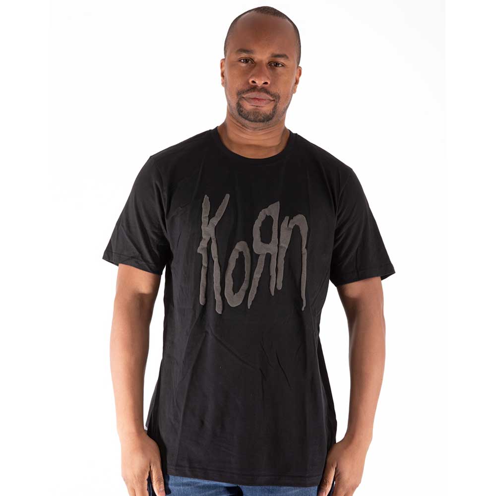 Korn Unisex Hi-Build T-Shirt: Logo (Small)