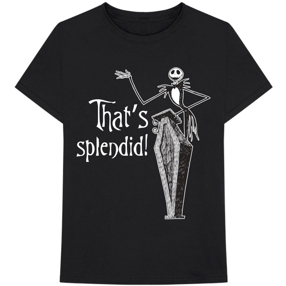 Disney Unisex T-Shirt: The Nightmare Before Christmas Splendid (Medium)