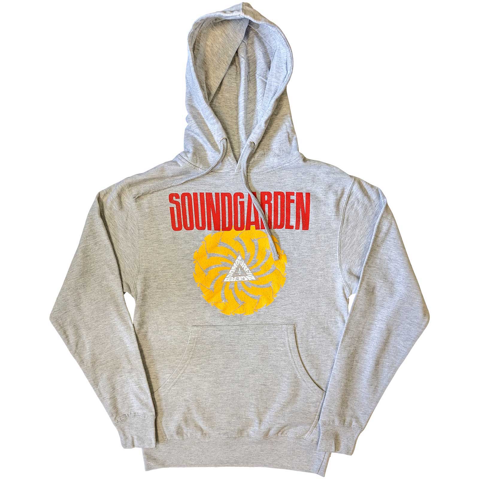 Soundgarden Unisex Pullover Hoodie: Badmotorfinger Version 1. (Medium)