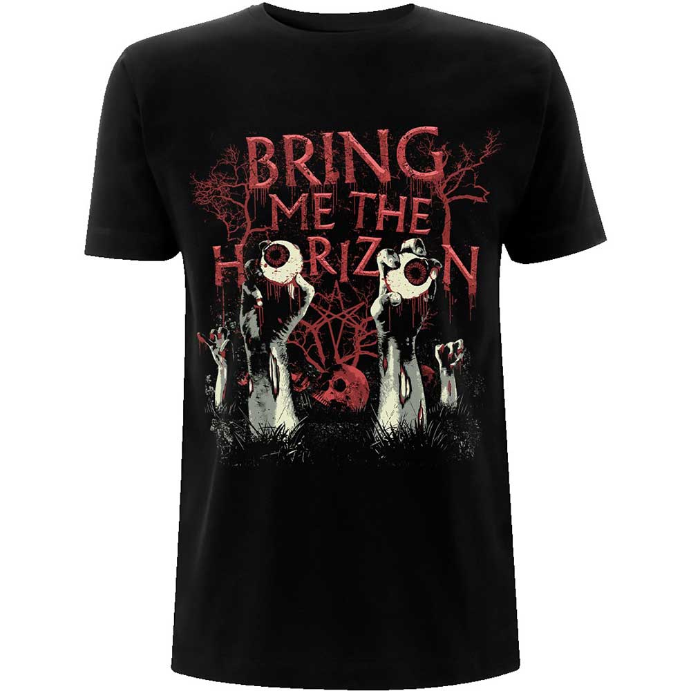 Bring Me The Horizon Unisex T-Shirt: Graveyard Eyes (X-Large)